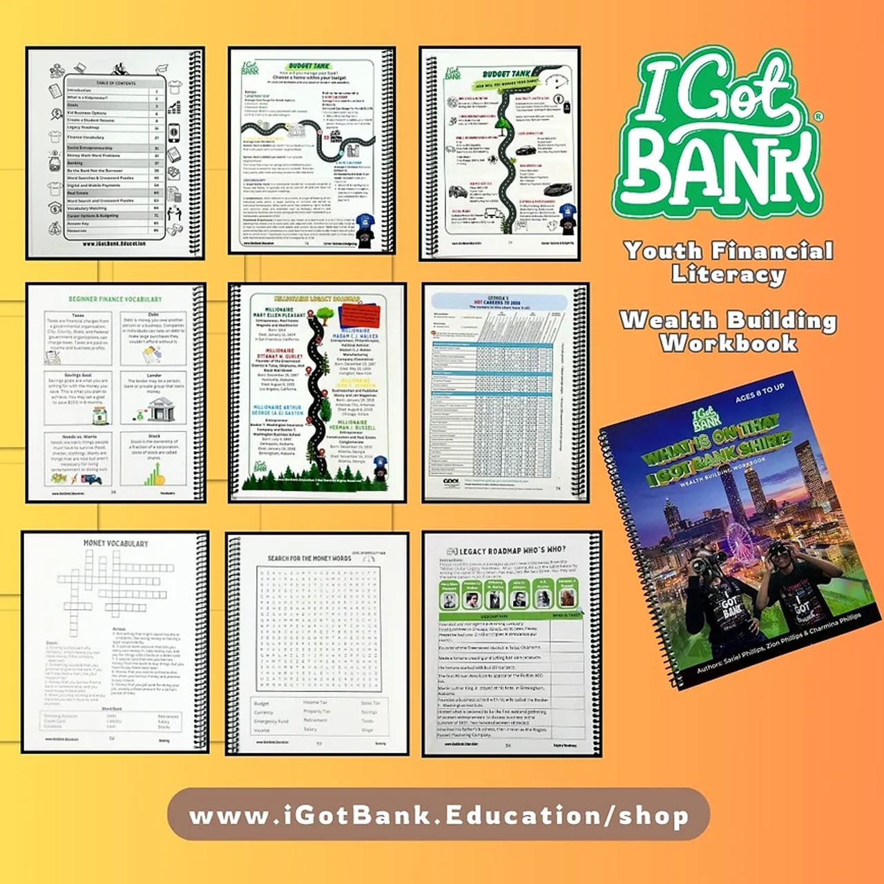 What is on that I Got Bank Shirt? Wealth Building Workbook